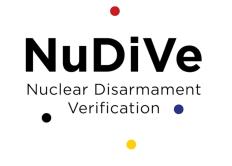 Logo mit Schrift: NuDiVe, Nuclear Disarmament Verification